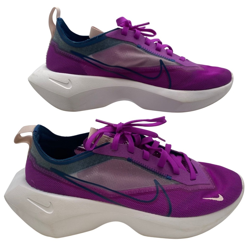 Nike Vista Lite Women 8.5 Purple CI0905-500 Chunky Mesh Running Shoes